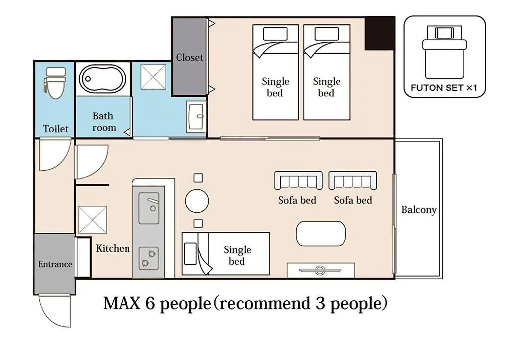 Sweet Apartment Sapporo